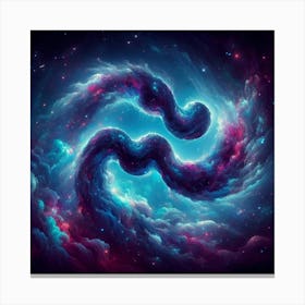 Aquarius Nebula #4 Canvas Print