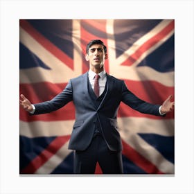 British Businessman Canvas Print