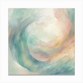 Calm Abstract 5 Canvas Print