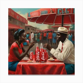 Coca Cola 1 Canvas Print