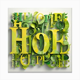 Hope Ar1 Canvas Print