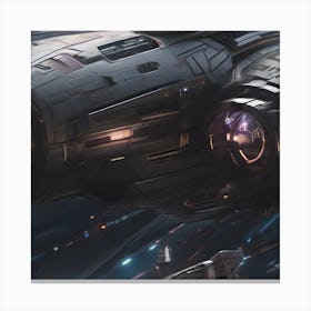 Spaceship 5 Canvas Print