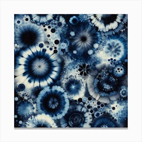 Indigo Infusion deep 4 Canvas Print