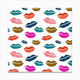 Lips Canvas Print