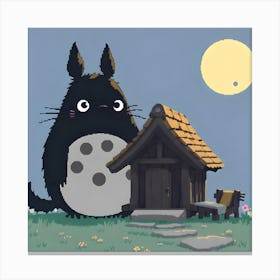 Totoro Canvas Print