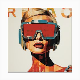 Fashion VR Woman Canvas Print