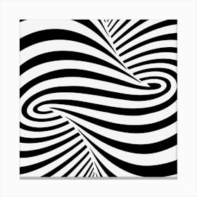 Optical Twist Canvas Print