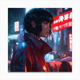 Ghost In The Shell Canvas Print