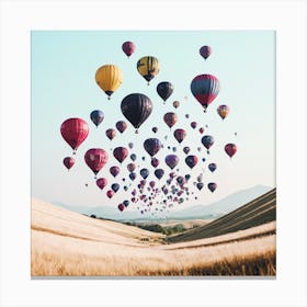 Hot Air Balloons 2 Canvas Print