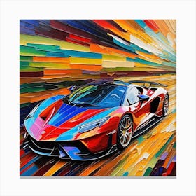 Sports Car 8 Canvas Print