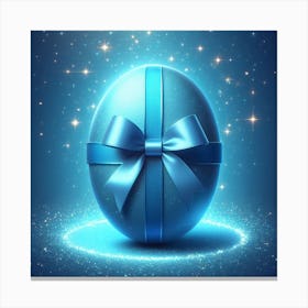 Blue Egg Canvas Print