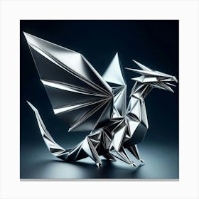 Origami Dragon 1 Canvas Print