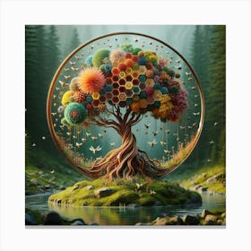 Tree Of Life 22 Canvas Print