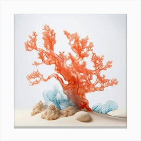 Coral Tree Canvas Print