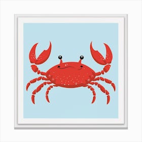 Crab Print 4 Canvas Print