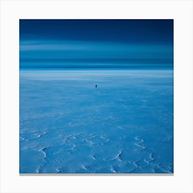 Blue Vast Nothingness Canvas Print