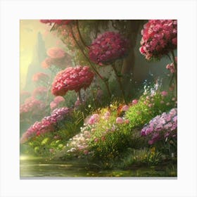 Fairy Garden 1 Canvas Print