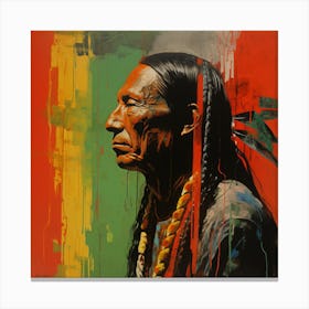 Native American Man 1 Canvas Print