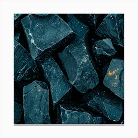 Black Stones Canvas Print