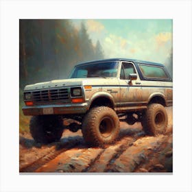 Ford Bronco Canvas Print