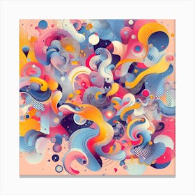 Random Design 5 Canvas Print