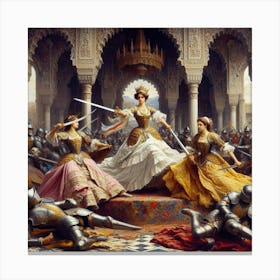 Queen Of Spain Canvas Print