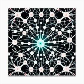 Neural Network 6 Canvas Print