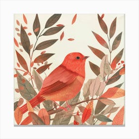 Autumn Bird 2 Canvas Print