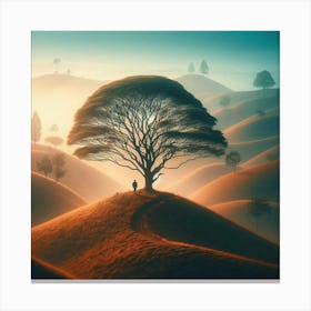 Lone Tree 6 Canvas Print