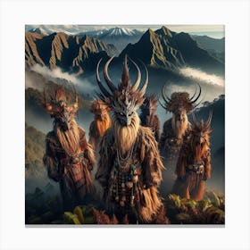 Peak Guardian Canvas Print