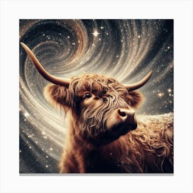 Highland Cow 13 Canvas Print