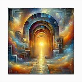 Archway To The Heavens Canvas Print