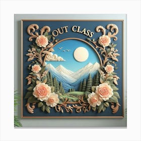 Out Class 1 Canvas Print