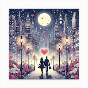 Valentine'S Day 5 Canvas Print