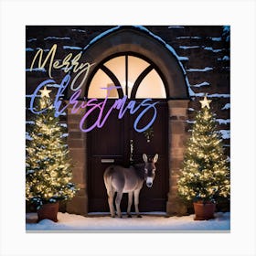 Merry Christmas - by Miezette Canvas Print