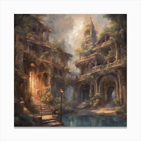 Fantasy Painting 8 Canvas Print