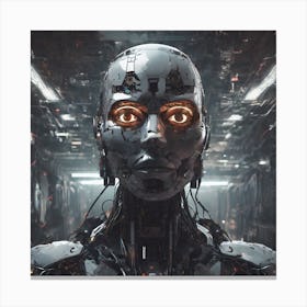 Cyborg 4 Canvas Print