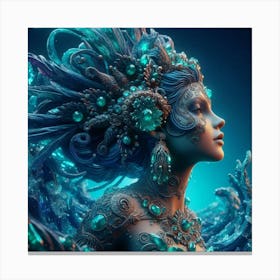 Mermaid 6 Canvas Print
