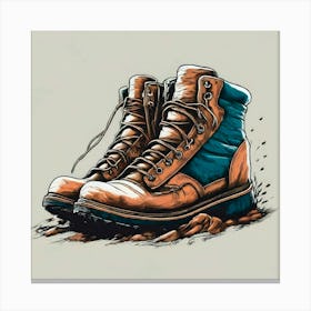 Boots On The Ground Canvas Print