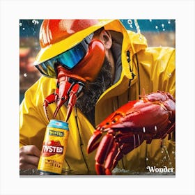 Ad For A Beer Canvas Print