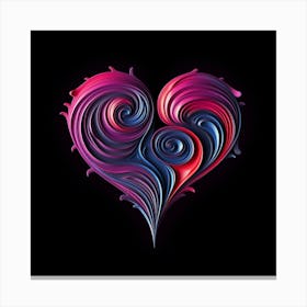 Love Neon (4) Canvas Print