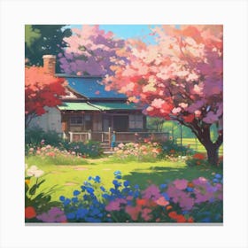 Cherry Blossoms Canvas Print