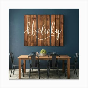 Boldly Canvas Print