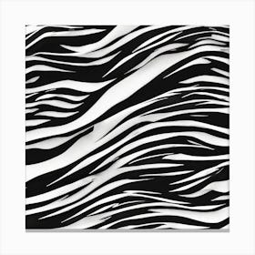 Zebra Stripes Canvas Print