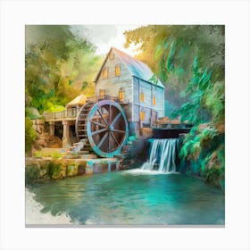 Watermill 5 Canvas Print