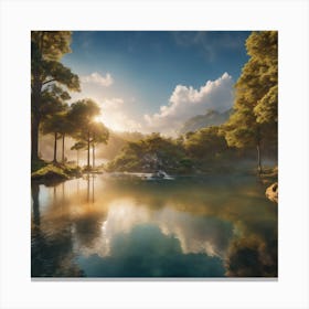 Heaven On Earth Canvas Print