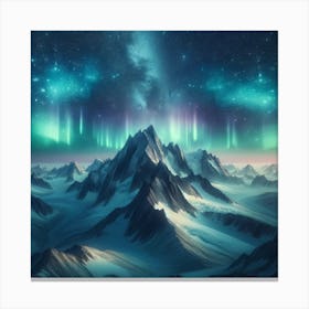 Aurora Borealis Canvas Print