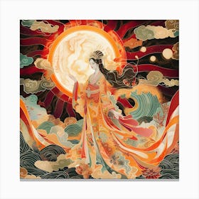 Amaterasu 5 Canvas Print