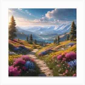 Wildflowers Canvas Print