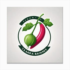 Logo For T Aga Barney Canvas Print
